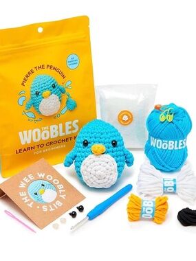 The Woobles Penguin Crochet Kit